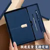 Nuevo Cuaderno A5 con Logo Personalizado, Bloc de Notas de Alta Calidad para Reuniones de Negocios, Cuaderno con Hebilla y Portabolígrafos, Diario