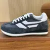 Tênis de Treino Masculino Europeu Primavera e Outono Novo Estilo Alemão Color Blocking Solado Grosso Aumento de Altura Casual Pai