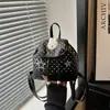 2026 Nova Versão Coreana Bolinhas Estrela Pentagrama Coelho Mochila com Cordão Infantil Estudantil para Meninas Atacado