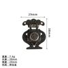 Fivela de bloqueio antiga Retro Alloy Buckle Fortune Vase Buckle Caixa de madeira Fivela Hardware Acessórios de bagagem Fine