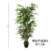 Planta de Bambu Pote Falso Barriga de Buda Árvore Falsa Decoração de Casa Salão de Exposições Bambu Verde Falso Suporte de Chão Paisagismo Fabricante Atacado