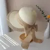 Sombrero plegable lavable de verano para mujer, estilo coreano, ala ancha, protección solar, sombrero de sol para mujer, sombrero de ala ancha para vacaciones