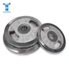 Venta al por mayor de fábrica Juego de Barra con Contrapeso para Agarre Manual de Agujero Grande Placas de Barra Sólidas de Hierro Fundido Electrochapadas Equipo de Fitness para el Hogar