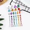 Pegatinas de gemas se pueden fijar pegatinas acrílicas para teléfono móvil creativas diy Perla dibujos animados infantiles color flor Pegatinas de Perla Diamante