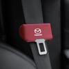 Adecuado para el enchufe del cinturón de seguridad de Mazda, hebilla del cinturón de seguridad, cubierta protectora antiarañazos, antidesgaste, anticortes, fila delantera y trasera, universal.