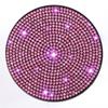 Alfombrilla para taza con taladro completo para coche, alfombrilla para taza con diamantes, decoración creativa para coche, silicona antideslizante, suministros automotrices, fabricantes al por mayor
