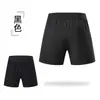 Shorts Esportivos de Comércio Exterior Transfronteiriço para Homens, Shorts Casuais de Secagem Rápida para Fitness ao Ar Livre no Verão, Shorts Casuais de Três Quartos para Corrida