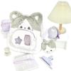 Mochila Nicho Linda para Mujer de Gran Capacidad para Campus Estudiantes Mochila Dulce para Niña Cachorro de Peluche Gato Bolsa Infantil para Dolor de Espalda