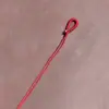 Gran cantidad en stock fabricantes al por mayor llavero de diamante colgante de llave hecho a mano DIY cuerda tejida semiacabada A