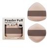 Puff de Galleta Cojín de Aire de Mantequilla, Huevo de Belleza Húmedo y Seco, Polvo Suelto para Maquillaje, Esponja de Maquillaje, Puff Especial para Sellado de Maquillaje