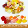 250g Mosaico de Vidrio Mica con Bordes Fragmentos Irregulares Recortes para Pintura de Mosaico Transparente Estilo Tiffany