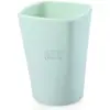 Regalo con LOGOTIPO imprimible, vaso para cepillos de dientes de pareja en color nórdico, vaso para enjuague bucal de boca redonda, mini vaso de agua