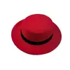 Sombrero de Lana Otoño e Invierno Francés Estilo Británico Transfronterizo Sombrero Jazz Letra m para Mujer Sombrero Estándar de Exportación