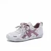 Zapatillas de entrenamiento alemanas de malla transpirable para mujer, nuevo modelo de verano 2026, zapatillas tipo "dad shoes" con cordones en bloques de color, zapatillas deportivas casuales ligeras de suela gruesa