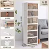 Armário de Armazenamento Dobrável de Grande Capacidade para Casa Organizador de Lanches e Roupas Multicamadas com Rodas Armário de Armazenamento Móvel Atacado