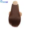 Extensor de Peluca Seda de Alta Temperatura Cabello Rizado Simulación Naturalmente Ajustable Una Pieza Sin Marcas Línea de Pesca para Mujer Peluca