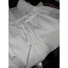 [Producto Destacado] Yuran 26 Nueva Colección Primavera/Verano Camisa de Algodón Popelina Ligera de Alta Calidad con Pliegues Pierna Recta Cordón Manga Larga