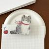 Copyright Gato Lindo Clip Sellador Corazón de Niña Clip Pp Ins Estudiante Chica Clip de Cola Larga Clip para Notas Pequeño Dibujo Animado