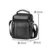 Bolsa Masculina Transversal Nova Bolsa Transversal Versátil Bolsa de Ombro Bolsa Masculina de Alto Padrão Bolsa de Mão Masculina Casual Moda