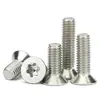 Tornillos de cabeza avellanada Phillips de acero inoxidable 304, varias especificaciones, resistentes a la corrosión, a prueba de óxido, tornillos electrónicos, venta al por mayor directa del fabricante