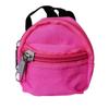 Monedero pequeño con cremallera doble para el hombro, llavero, mini colgante de mochila pequeña, llavero de mochila pequeña escolar europea y coreana, fábrica mayorista