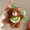 Llavero Colgante Muñeco Oso Pequeño Muñeco Pequeño Lindo Oso de Peluche Colgante Pequeño Accesorio para Bolso