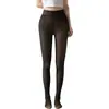 Fuente Transfronteriza Falso Transparente Tallas Grandes Enterizo Base de Pierna Interior Pantalones Cálidos Mujer Pierna Desnuda Terciopelo Plus Engrosado Transparente Dropshipping