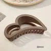 Pinza de tiburón grande coreana para el cabello, accesorio simple para recogido en la parte trasera de la cabeza, pinza de pelo de alta gama para mujer
