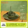 Juego de vajilla rústica de cuatro piezas para restaurantes de hot pot comerciales, que incluye platos para huesos, tazones, tazas y cucharas, hecho de melamina, con tazones para condimentos y salsas para mojar.
