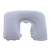 Almohada Inflable Personalizada en Forma de U de PVC para Camping al Aire Libre, Portátil, con Máscara de Ojos de Terciopelo y Juego de Tapones para los Oídos