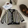 Nueva Chaqueta de Punto Versátil para Niños de Otoño e Invierno, Chaqueta para Niños y Niñas, Cárdigan Cálido para Bebé, Ropa Exterior Engrosada