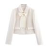 ZA comercio exterior ropa de mujer al por mayor primavera traje de fragancia pequeña chaqueta texturizada abrigo falda pantalones 2465122 246612