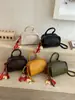 Bolso Tejido con Patrón Vintage Nuevo Transfronterizo 2026 para Mujer, Bolso Cruzado Versátil Estilo Coreano para el Trabajo, Bolso Tipo Almohada de Alta Gama