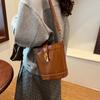 Bolsa Portátil Feminina Moda Coreana Verão e Inverno 2025 Nova Moda Casual Bolsa Saco Mais Fácil de Combinar Ombro Casual