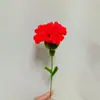 Palitos retorcidos Clavel Hecho a mano Productos para el Día de la Madre y el Día de la Mujer Puesto de mayoreo Arreglos florales Flores artificiales