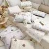 Colcha de Verano Doble Gasa Morada Conejo Morado Clase A Algodón Puro Lavable a Máquina para Niños Guardería Colcha de Aire Acondicionado