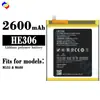 Adequado para bateria de celular Fuyi HE306, M535/M680, novo, durável, 2600mAh, atacado de fábrica