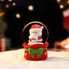 Bestseller transfronteiriço: Chapéu de Natal criativo com flocos de neve, bola de cristal, caixa de música e luz de Natal, para atacado
