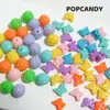Calabaza Multicolor de Dibujos Animados Agujero Recto de Colores Pulsera DIY Collar de Cuentas Joyería Pendientes Juguetónas Coreanas y Japonesas Cuentas Sueltas