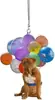 Decoración de Colgante de Gato Acrílico, Adorno Colgante para Interior de Coche Globo, Accesorio Divertido, Llavero para el Hogar