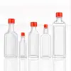 Aceite de cártamo frasco de vidrio botella de aceite medicinal boca grande y pequeña botella de aceite esencial botella de aceite activo botella de aceite esencial para moretones y daños botella sellada