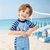 Traje de baño de una pieza para niños Corea del Sur ins bebé bebé secado rápido protector solar pequeño, mediano y grande traje de surf para niños traje de baño para niños