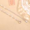 Collar de Plata s925 para Mujer cadena de hueso de serpiente cadena Chopin cadena de onda de agua cadena de labios cadena DIY cadena de hueso de serpiente artesanía de galvanoplastia