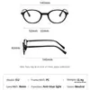 Gafas Ovaladas de Montura Pequeña Se Pueden Adaptar con Lentes Graduados, Alta Definición, Modernas, Bloqueo de Luz Azul, Gafas Lisas para Inteligentes Sin Maquillaje