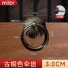 Puxador Anel de Puxar em Cobre Puro Estilo Antigo Chinês Furo Único Simples Puxador de Cobre Porta de Armário Gaveta de Armário Anel de Puxar Todo em Cobre Puxador Retrô