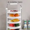 Estante Plegable de Múltiples Niveles para Preparación de Cocina, Organizador de Almacenamiento para Encimera, Bandeja para Ingredientes de Hot Pot, Estante para Almacenamiento de Alimentos