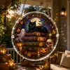 Novo Suncatcher de Acrílico de Halloween Transfronteiriço Quebra-Cabeça de Acrílico de Halloween F