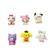 Acessórios Cartoon Sanrio Materiais de Resina Cola de Creme Acessórios para Capa de Celular DIY Atacado Presilhas de Cabelo Tamancos