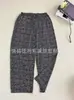 Fabricantes directos de pijamas de seda para mujeres de mediana edad y mayores, talla grande para madres, se pueden usar para salir, explosiones bien recibidas, casual