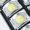 Nova lâmpada de rua solar de fileira dupla pequena lâmpada de jardim de indução integrada mercado noturno nova iluminação rural ao ar livre